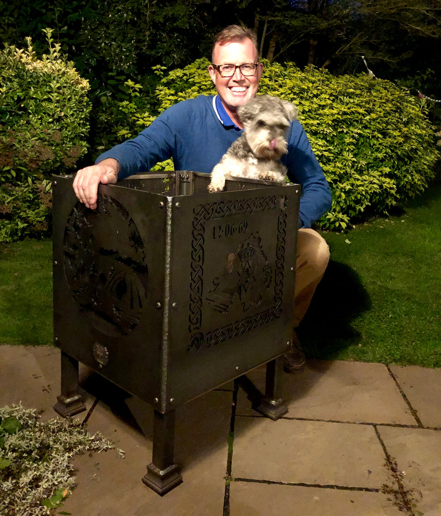 Personalised Fire Pit Large