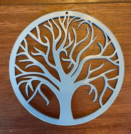Tree of Life 10cm Steel Hanging Ornament