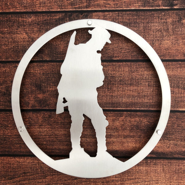 Soldier 'Tommy' Military 400mm Wall Panel