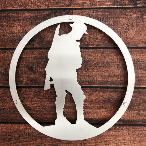 Soldier 'Tommy' Military 400mm Wall Panel