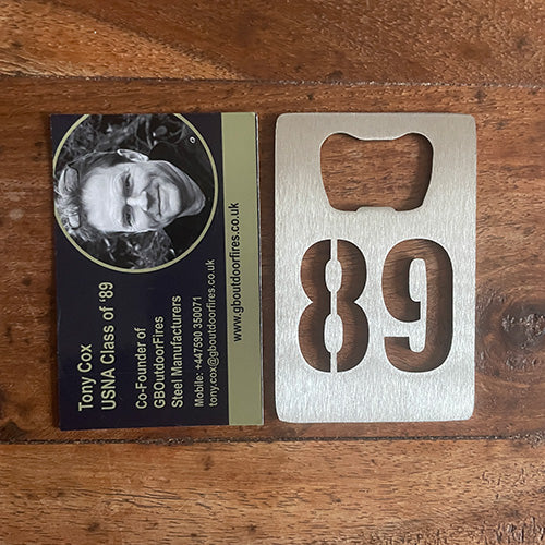 United States Naval Academy | Bottle Opener - Class of 89 | Military