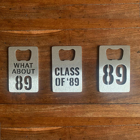 United States Naval Academy | Bottle Opener - Class of 89 | Military