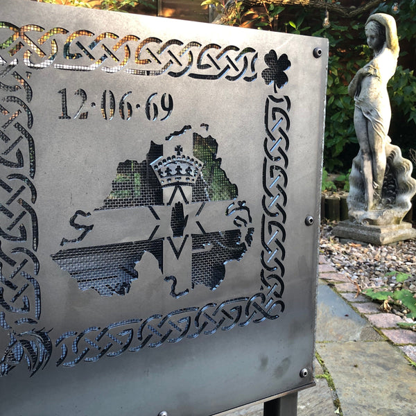 Personalised Fire Pit Small