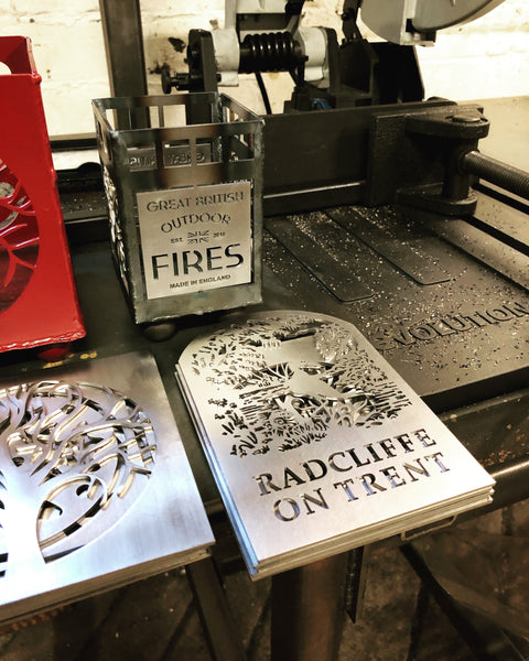 Personalised Fire Pit Small