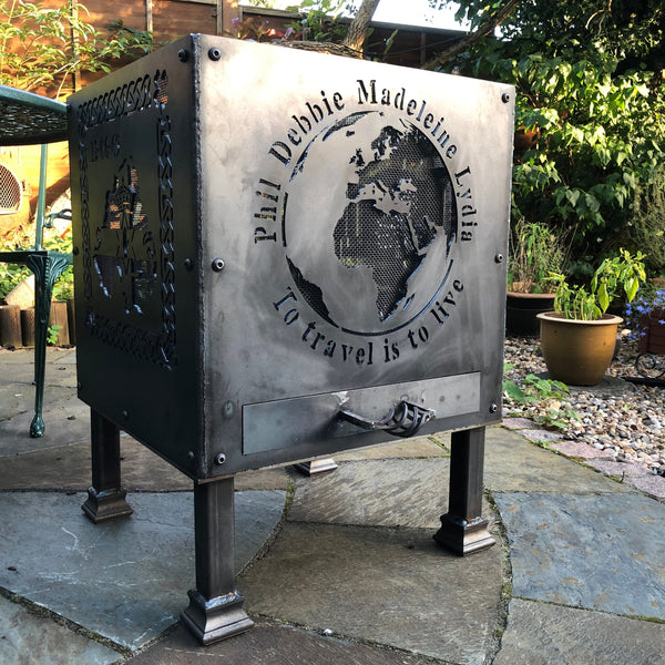 Personalised Fire Pit Small
