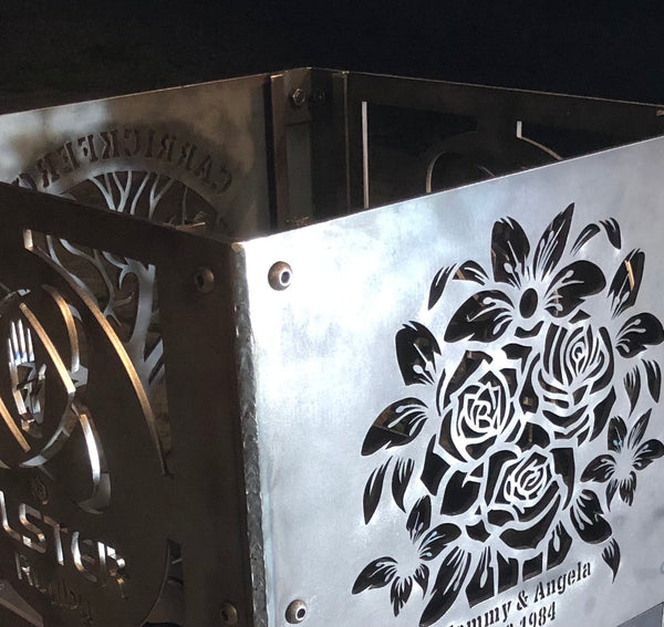 Personalised Fire Pit Small