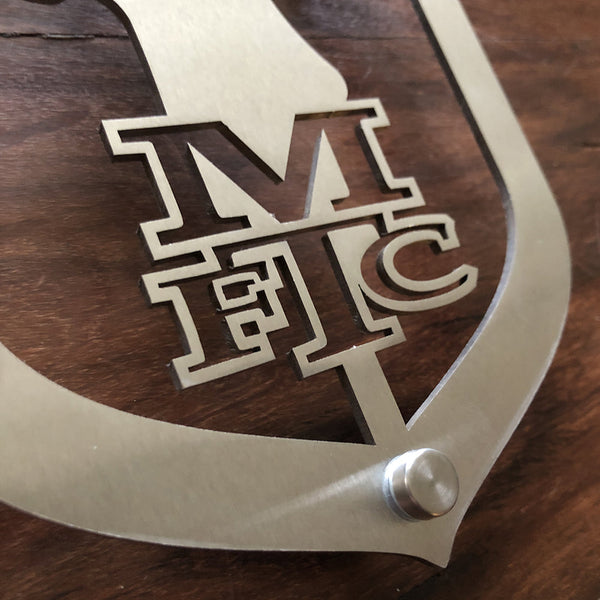Mansfield Town FC Stainless Steel Wall Shields
