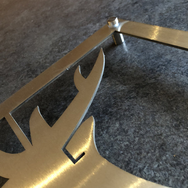 Mansfield Town FC Stainless Steel Wall Shields