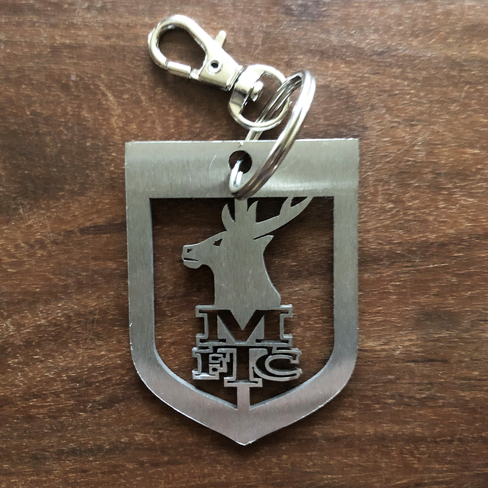 Mansfield Town Keyring Stainless Steel