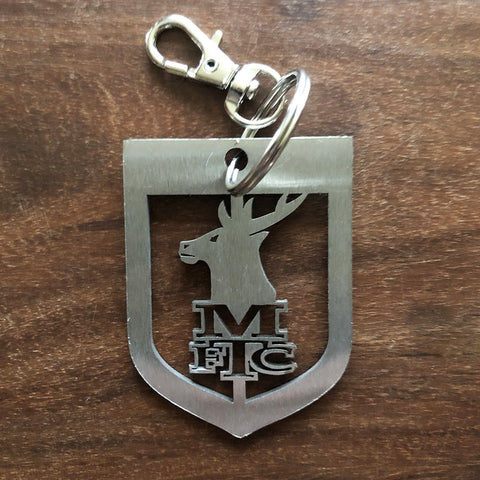 Mansfield Town Keyring Stainless Steel