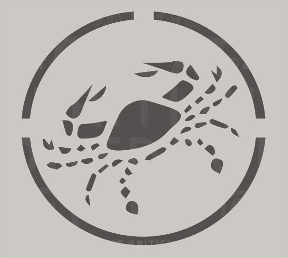 Cancer Zodiac Sign (Pictorial) 21-6 to 22-7