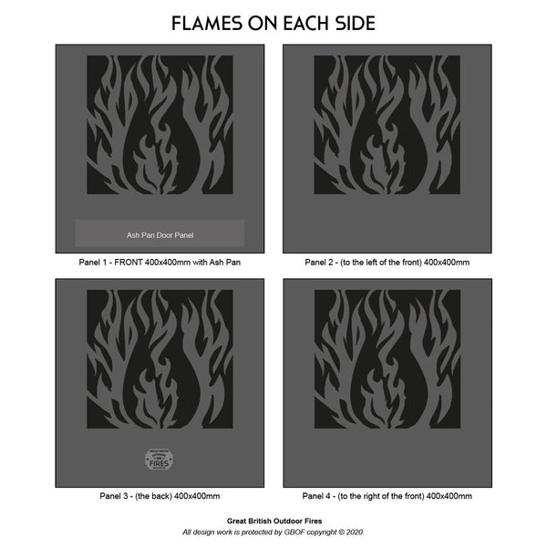 Medium Flames Fire Pit £249
