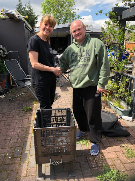 Band of Builders Official 400mm Fire Pit | 40/45/50cm Sizes Available