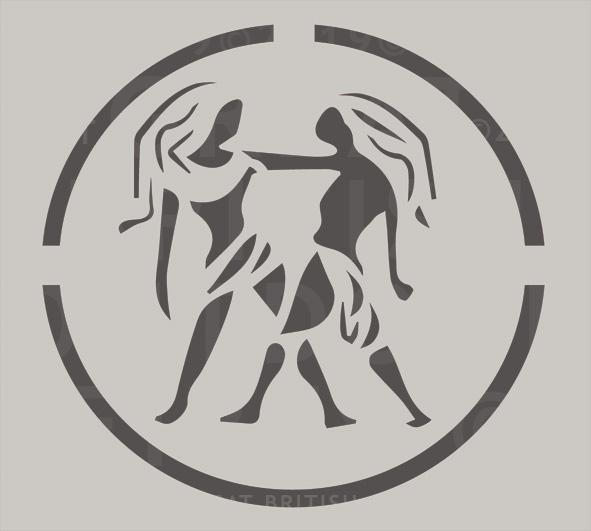 Gemini Zodiac Sign (Pictorial) 21-5 to 20-6