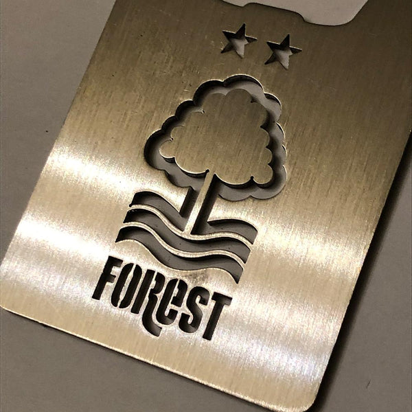 Nottingham Forest (NFFC) Stainless Steel Bottle Opener (Official Product)
