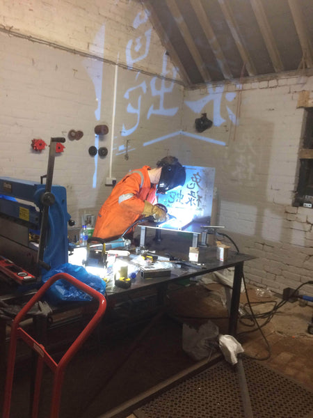 Chinese Panel (Script Style) Mixed & Welding Video