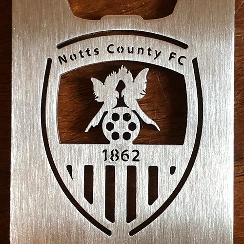 Notts County Football Club Bottle Opener | Stainless Steel