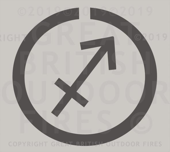 Sagittarius Zodiac Sign (Symbolic) 22-11 to 21-12