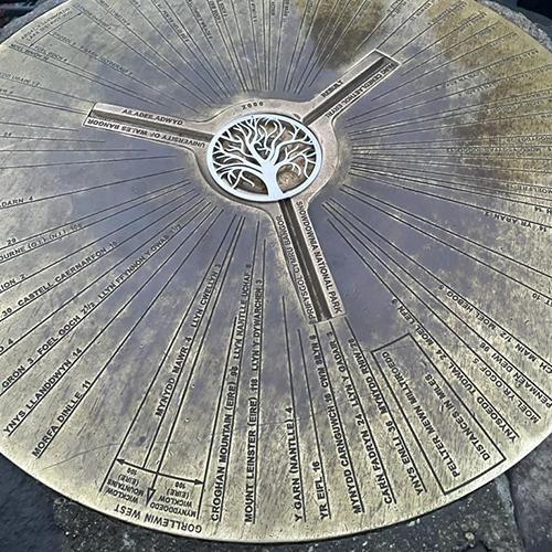 Tree of Life 10cm Steel Ornament