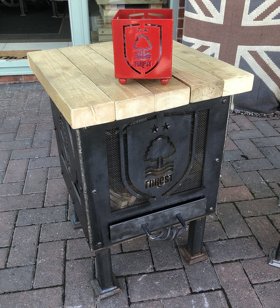 Wooden Table Top For Fire Pits