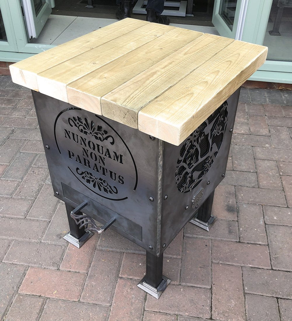 Wooden Table Top For Fire Pits