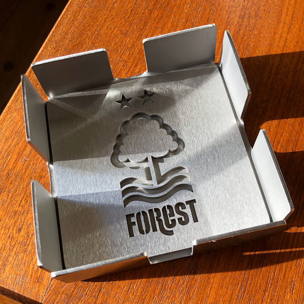 Stainless Steel Drink Coaster Holder Caddy