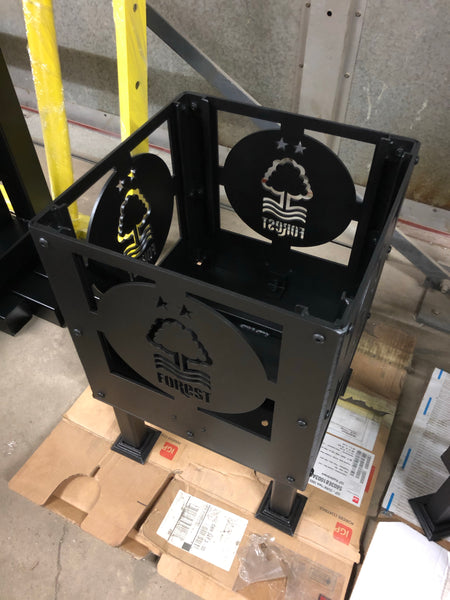 Black High Temperature Powder Coating