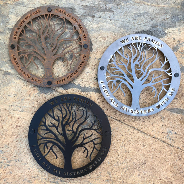 Personalised Tree Of Life Wall Panel