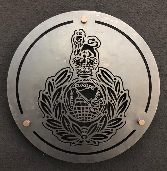 Royal Marines Steel Wall Panel
