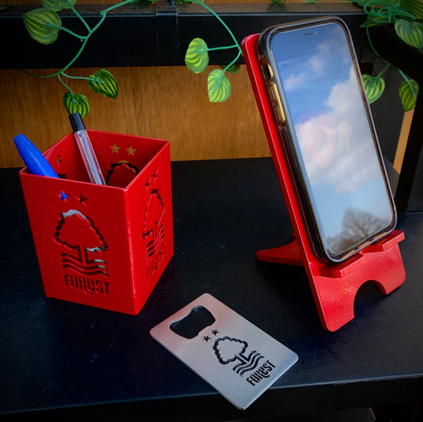 Nottingham Forest Small Red Mobile Holder
