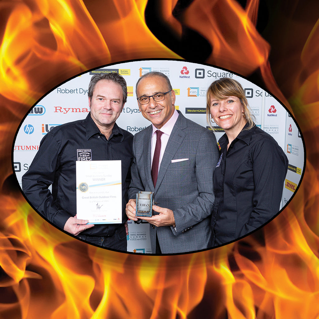 Theo Pathitis Recognises Great British Outdoor Fires