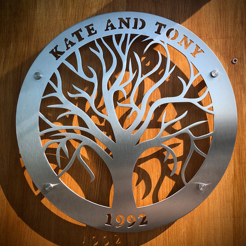 Personalised Tree Of Life Wall Panel