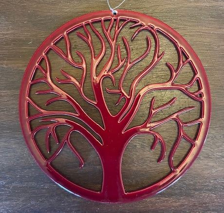 Tree of Life 10cm Steel Hanging Ornament