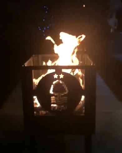 Medium Nottingham Forest Fire Pit £199
