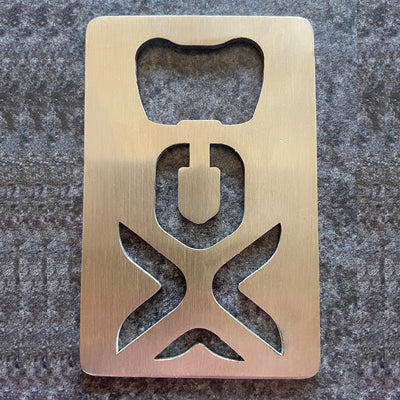 Outlaw Triathlon Bottle Opener | Stainless Steel