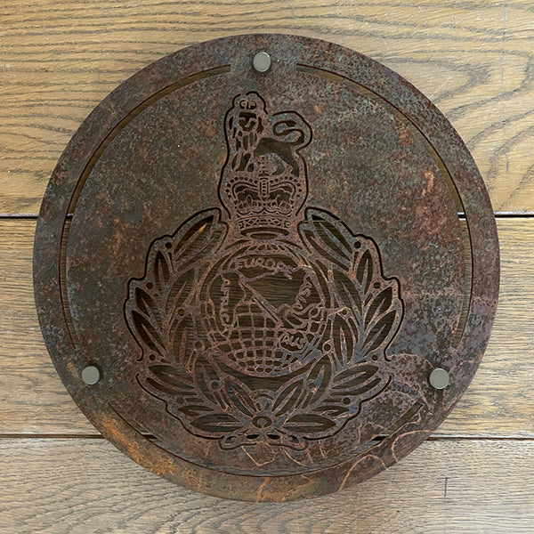 Royal Marines Steel Wall Panel