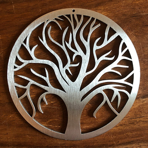 Tree of Life 10cm Steel Ornament