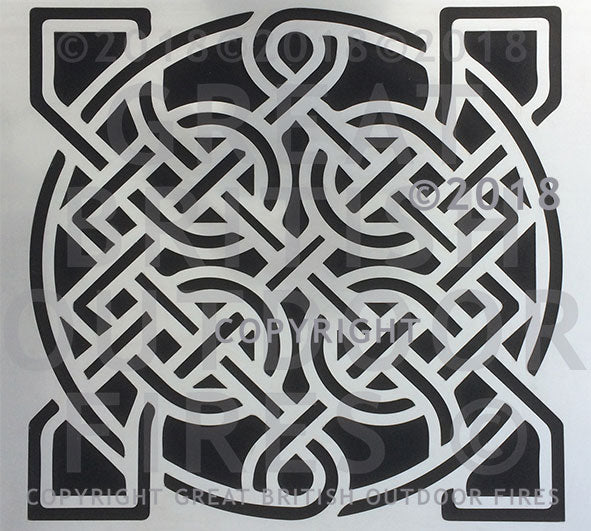 #celticloveknot, #celticknot, #celtic, #flowers, #wedding, #present, #gift, #steel, #lasercut, #outdoor, #firepits, #panel, #garden #GreatBritishOutdoorFires, #madeinbritain, #handmade