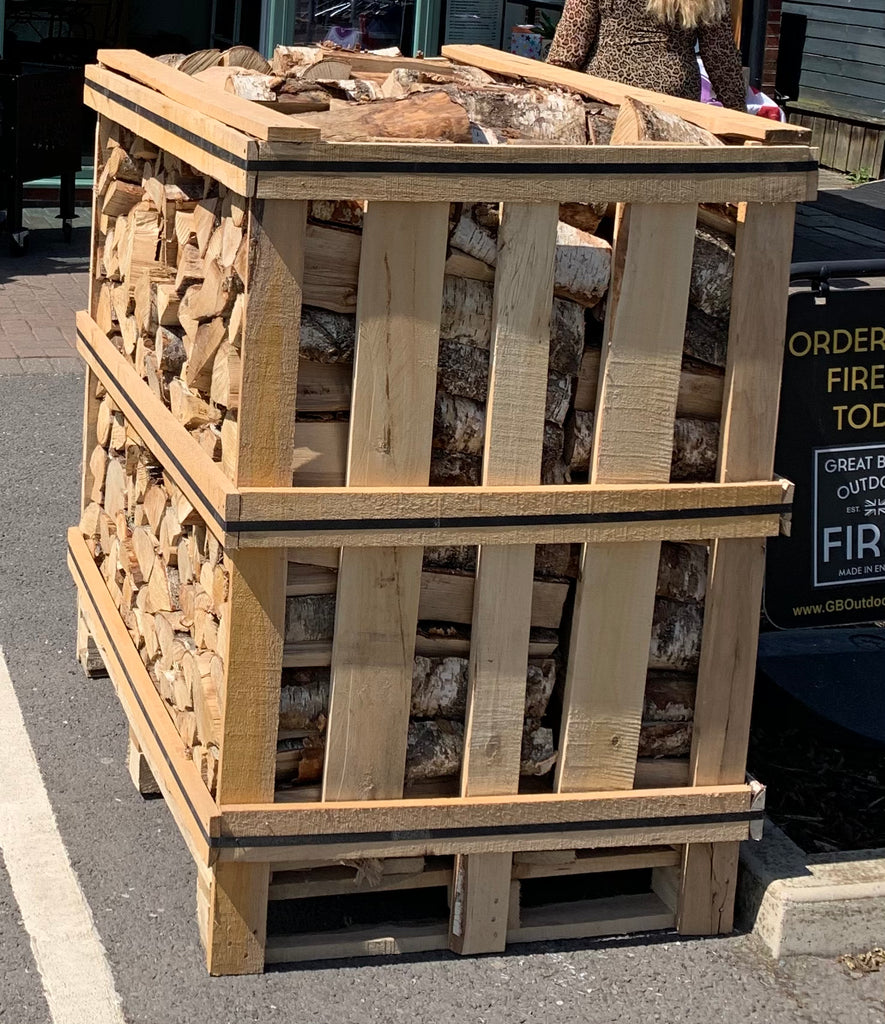 Bulk Firewood in Crates or Builders' Bags