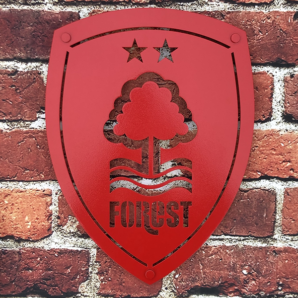 30x40cm Nottingham Forest Football Club Wall Shield