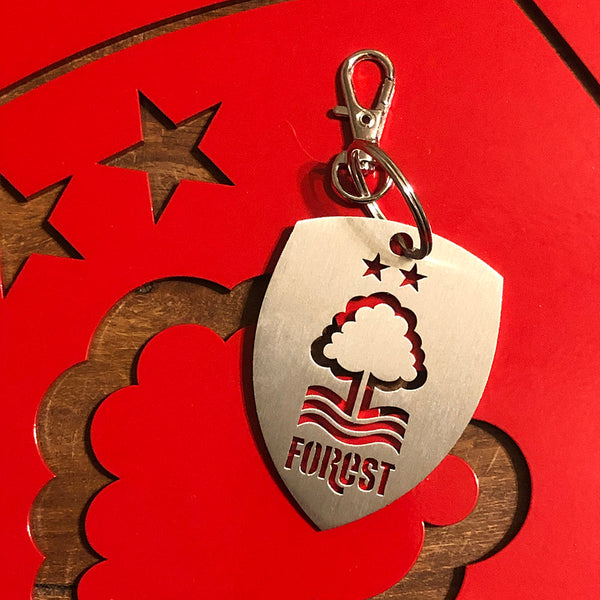 NFFC keyring stainless steel by Great British Outdoor Fires