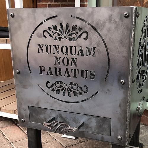 Nunquam Non Paratus Fire Pit | 40/45/50cm Sizes Available