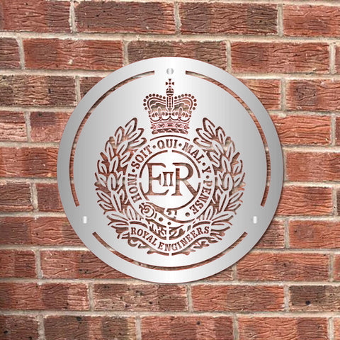 Royal Engineers Wall Panel