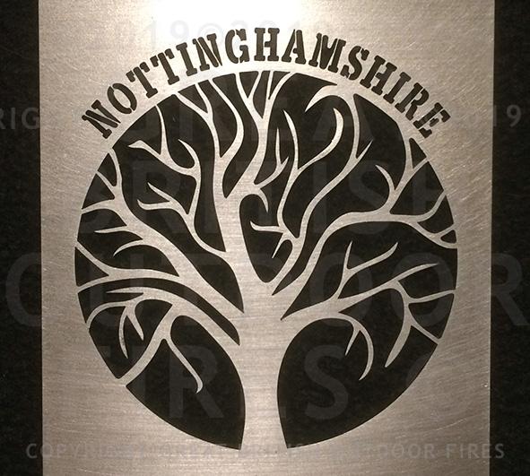 Tree of Life Nottinghamshire (Round Frame)