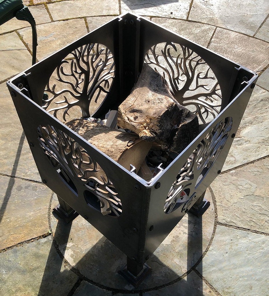 Tree of Life Circle Fire Pit | 40/45/50cm Sizes