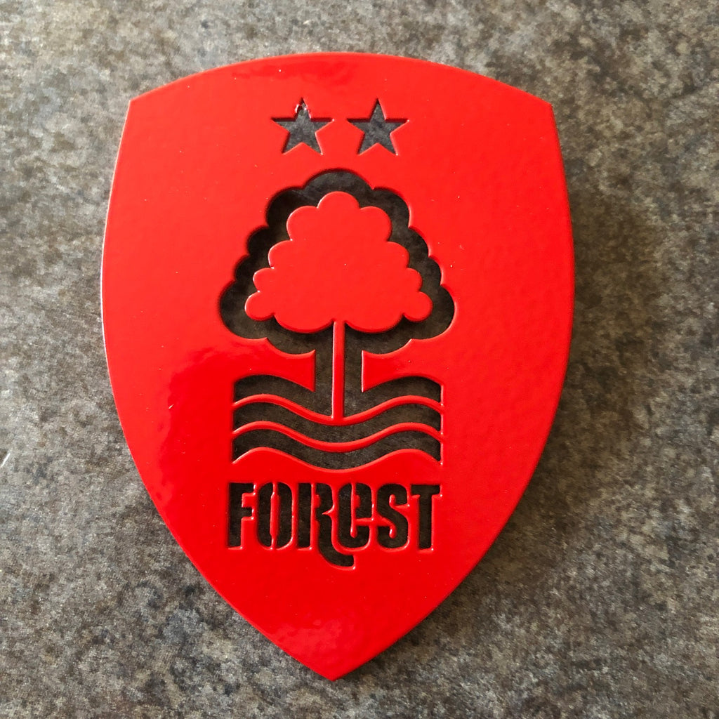 Nottingham Forest Red Fridge Magnet 68x90mm – Great British Outdoor Fires