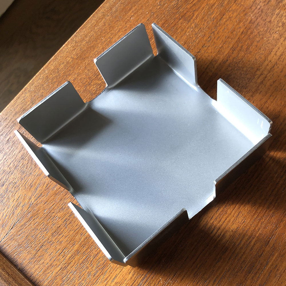 Stainless Steel Drink Coaster Holder Caddy